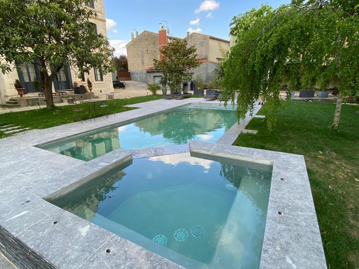 Demeure Saint Louis Historic Manor, City 700M, Parking,A C,Clim,Wifi, Heated Pool, City View Carcassonne Exteriér fotografie