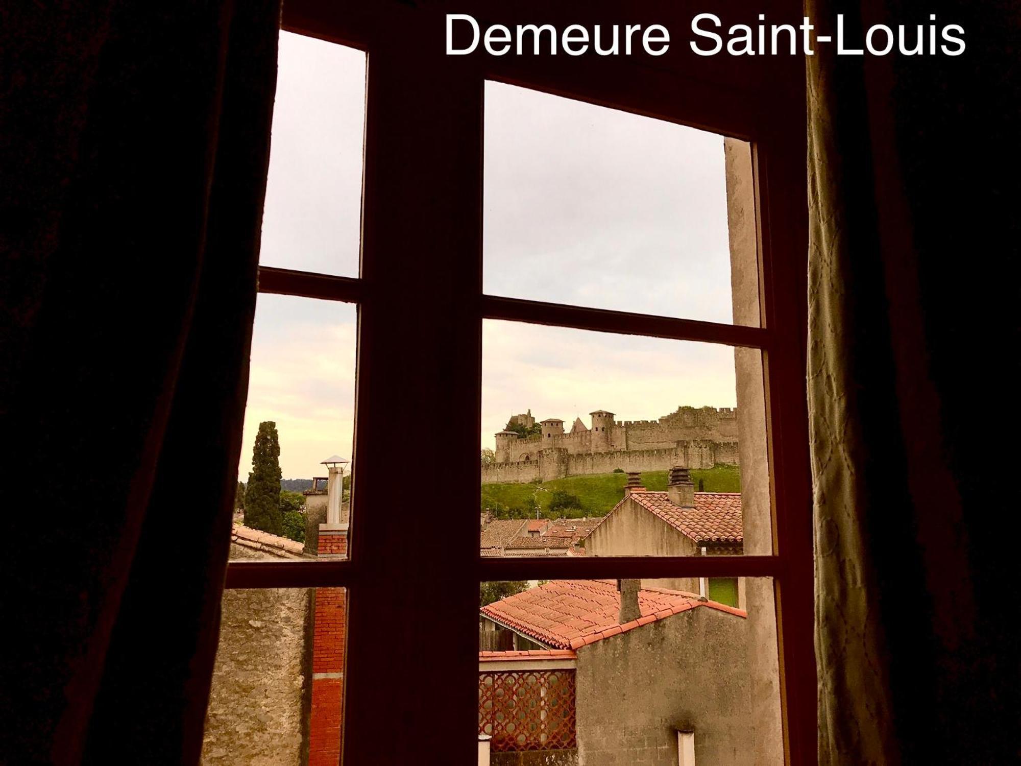 Demeure Saint Louis Historic Manor, City 700M, Parking,A C,Clim,Wifi, Heated Pool, City View Carcassonne Exteriér fotografie